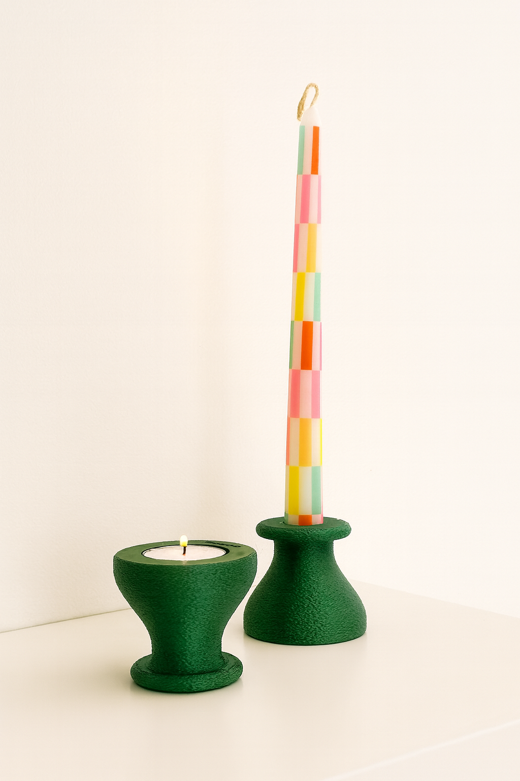 Nido - Porta Candele Metallizzate