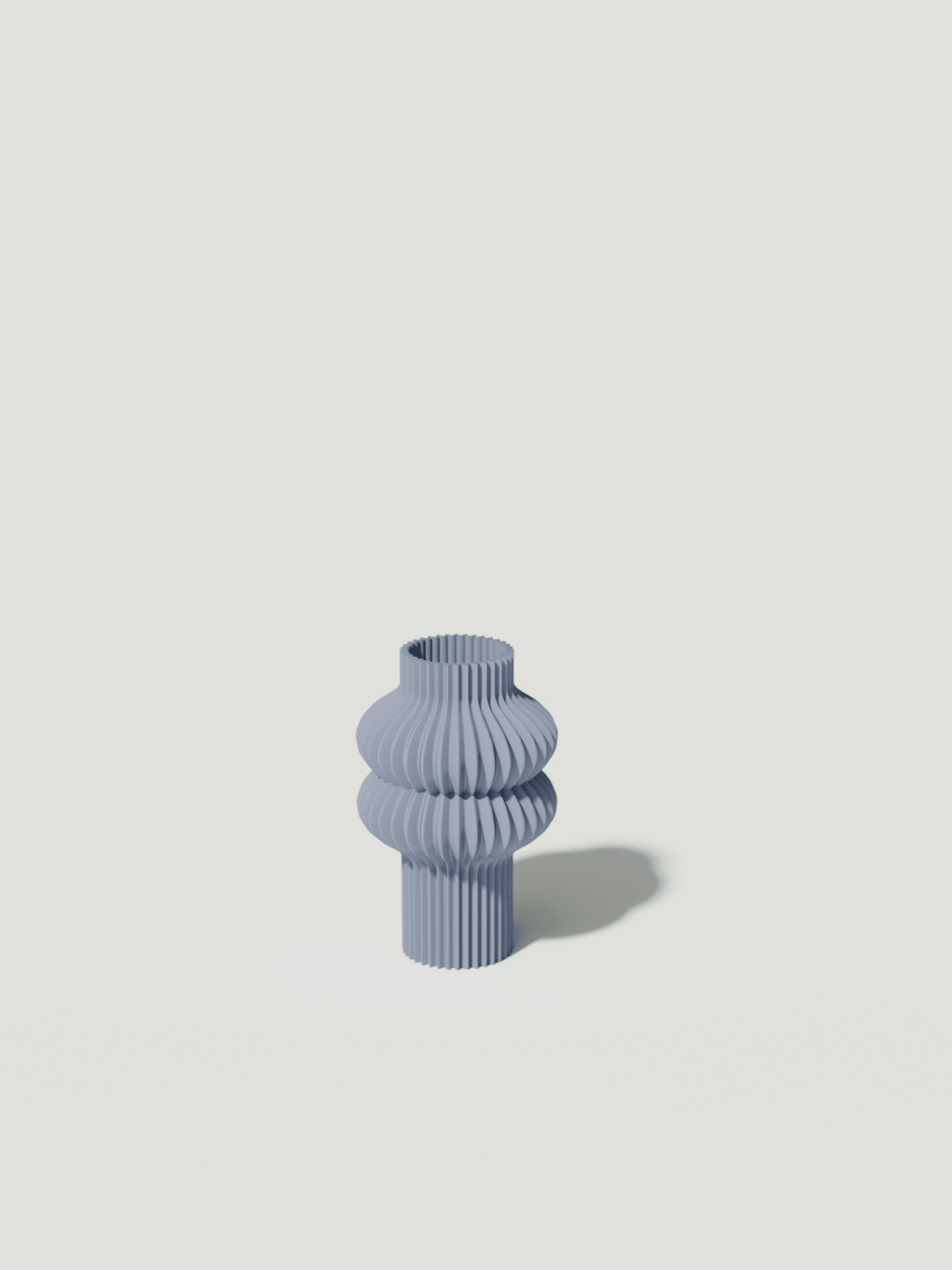 Badi - Diffusore innovativo e sostenibile, realizzato in 100% PLA biodegradabile, stampato in 3D e Made in Italy. Il suo design moderno ed ecologico in celeste porta un tocco di natura, stile e benessere nella tua casa.