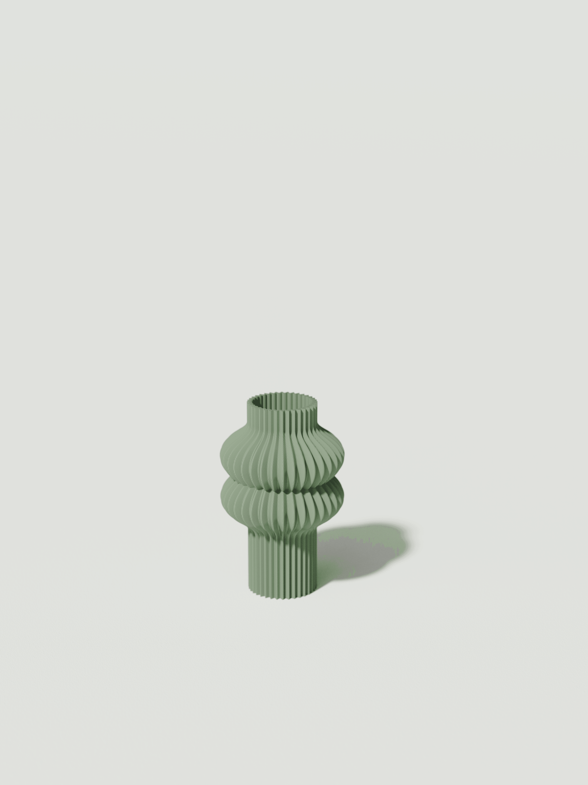 Badi -  Diffusore innovativo e sostenibile, realizzato in 100% PLA biodegradabile, stampato in 3D e Made in Italy. Il suo design moderno ed ecologico in verde porta un tocco di natura, stile e benessere nella tua casa.