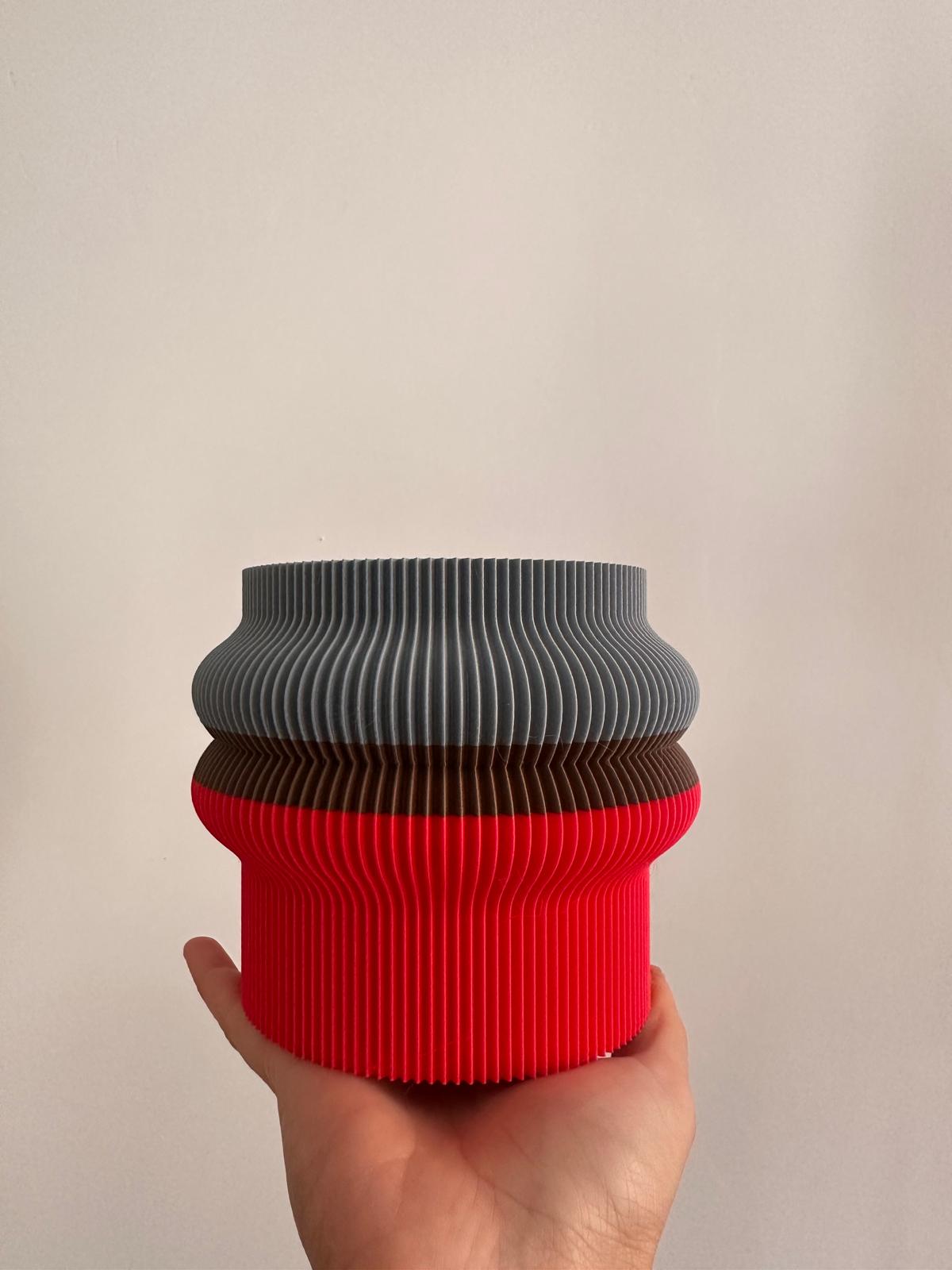 MOOIE ROSSO/MARRONE/GRIGIO