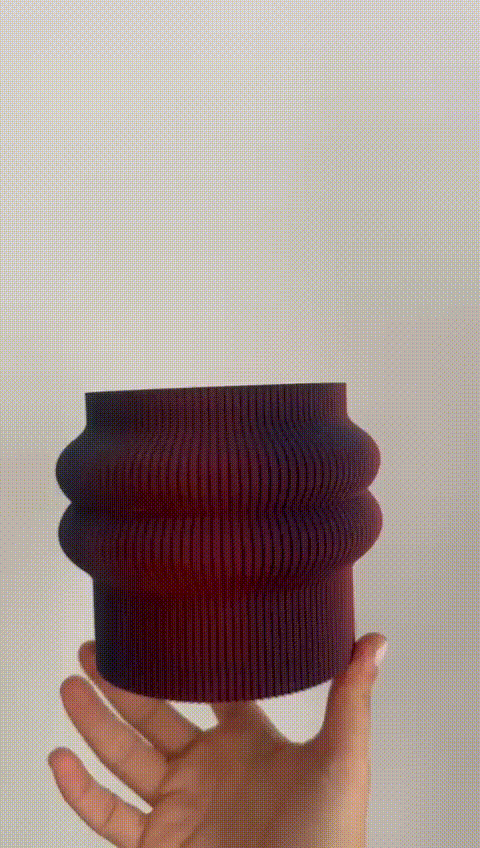 MOOIE CANGIANTE BLU/ROSSO